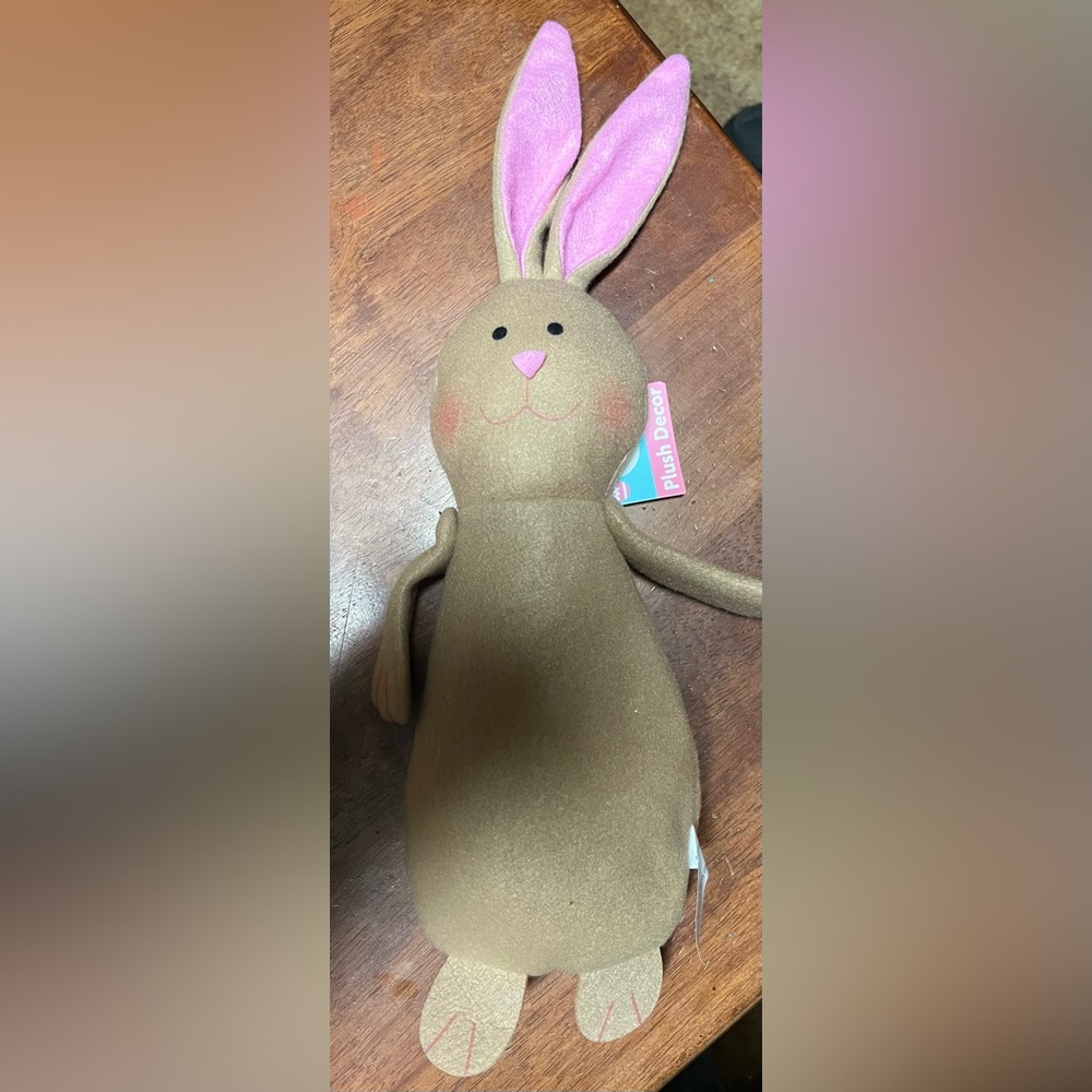 8 Plush Brown Decor Bunnies selling together